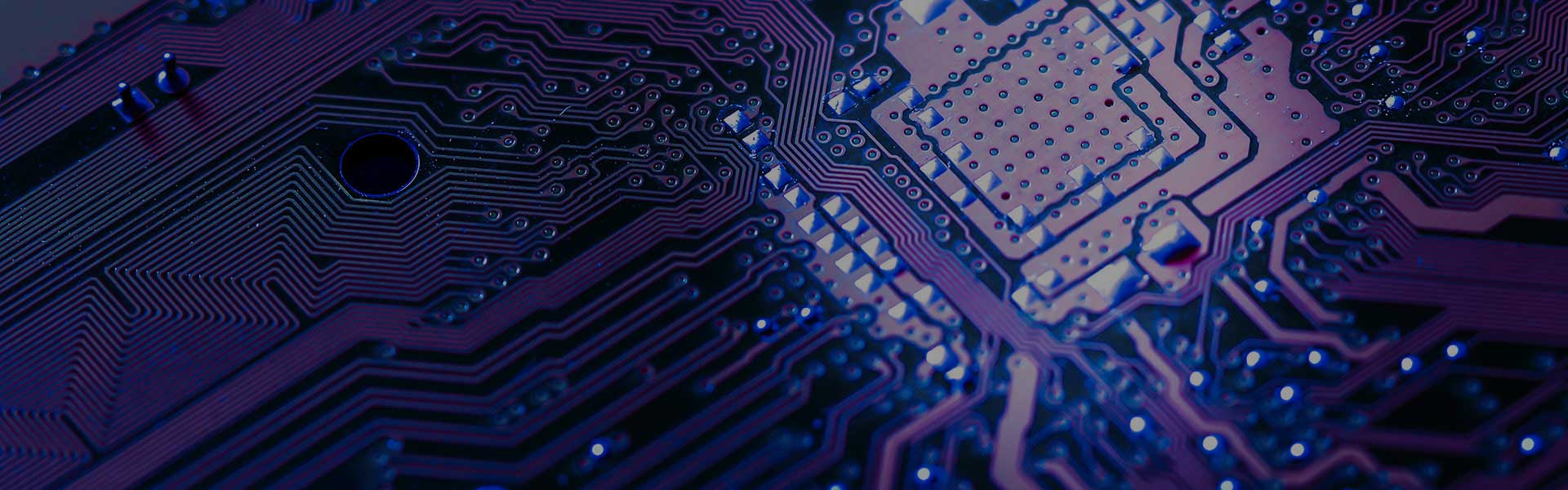 Close up of a chip